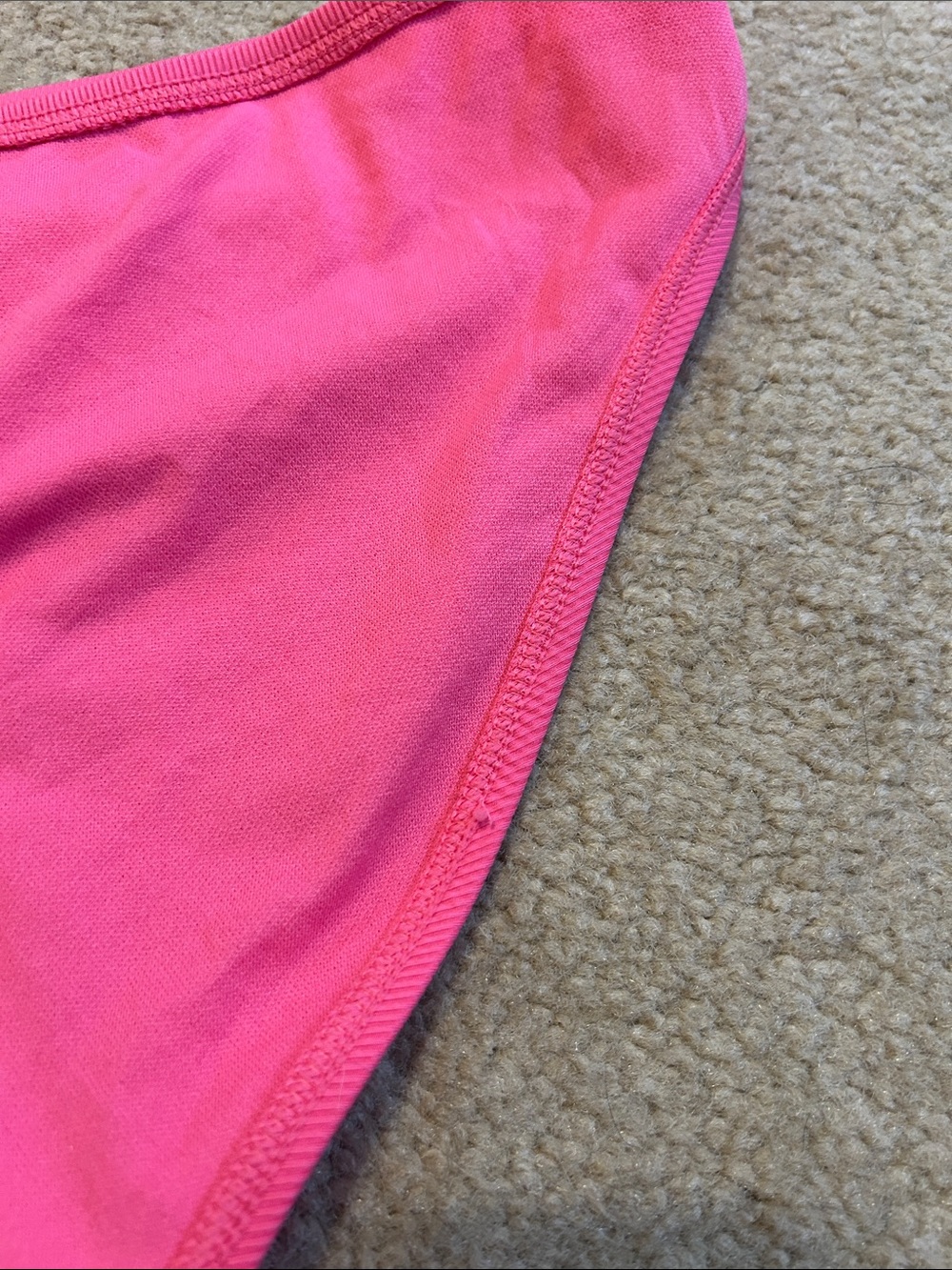 Pink Ribbed Bikini Bottoms - Picture 7 of 8